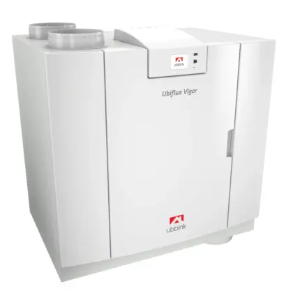 Ubbink WTW-unit Ubbink Ubiflux Vigor W325 325m3/h D=160mm 2 boven- en 2 onderaansluitingen 0883253