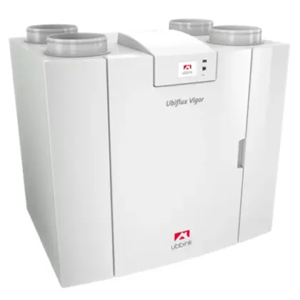 Ubbink Ubiflux Vigor W400 ventilator behuizing ubbink 0884055