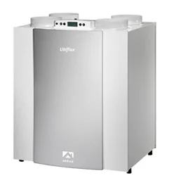 Ubbink WTW-unit Ubbink Ubiflux W300 300m3/h D=160mm 4 bovenaansluitingen 0888224