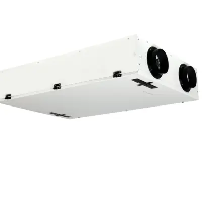 Ubbink WTW-unit Ubbink Ubiflux F150 150m3/h D=125mm 2 linkse en 2 rechtse aansluitingen 0888239