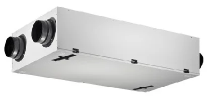 Ubbink WTW-unit Ubbink Ubiflux F200 200m3/h D=160mm 2 linkse en 2 rechtse aansluitingen 0888284