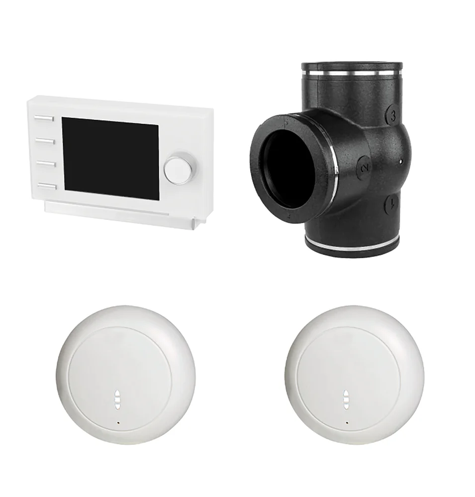 Ubbink Set zoneventilatie W300-W400-W450 CO2 (driewegklep incl. klokregeling en 2x CO2 sensor) 0888342