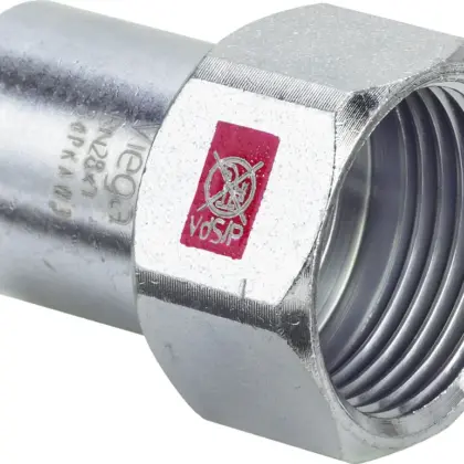 Ubbink Staal insteekstuk 28 x 1 Viega Prestabo 1112.1 704780