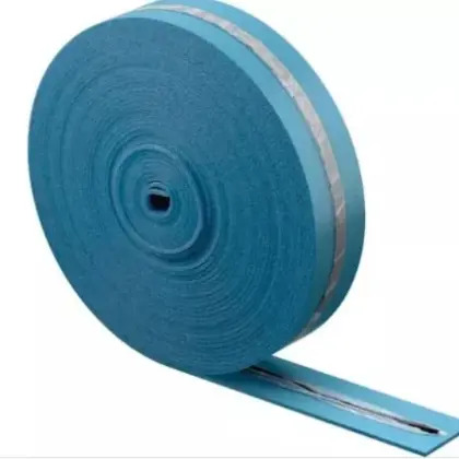 Uponor 1000079 Uponor Multi randisolatie met foliestrook 150 x 8 mm (rollengte 50m) - blauw - prijs per meter