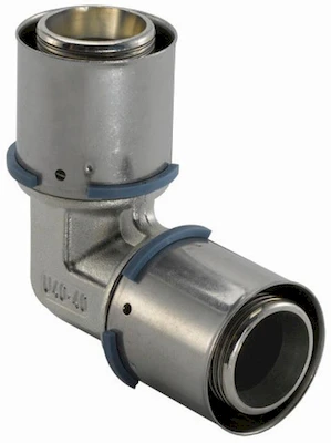 Uponor 1046911 Uponor S-Press messing bocht 90° FF 50 x 50 mm
