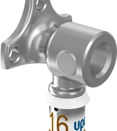 Uponor 1070640 Uponor S-Press Plus muurplaat 90° FF 20 x 1/2 F
