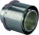 Uponor Persovergangsstuk messing 40/4mm x 60mm knel (drink)water Uponor MLC RS2 1046940