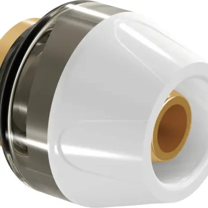 Uponor Persstop messing 25mm M verwarming Uponor MLC RTM 1059013