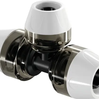 Uponor Persverloop-T kunststof 20xEV020210xmm FFF (drink)water Uponor MLC RTM 1048554
