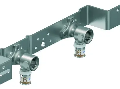 Uponor Smart Aqua montage-unit S-Press PLUS 16-RP1/2 FT C/C150MM uponor (ex U1015534) 1070662