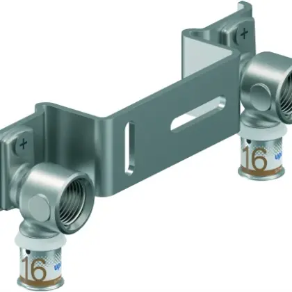 Uponor Smart Aqua montage-unit S-Press PLUS Gemini 16-RP1/2 FT C/C150MM uponor (ex U1015530) 1070664