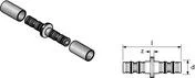 Uponor Persmof messing 17/2mm FF verwarming Uponor PE-Xa 1005079