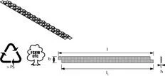 Uponor Uponor tecto koppelstrook ex u4160300 b: 100 mm dubbele rij 715082 1005484