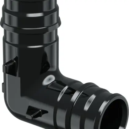Uponor Q en E knie 90gr PPSU 25-25 uponor 1008681