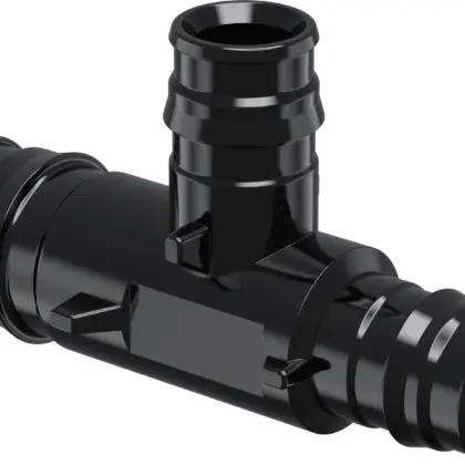 Uponor Knelovergangs-T-stuk x 1" x M Uponor Quick & Easy 1008700
