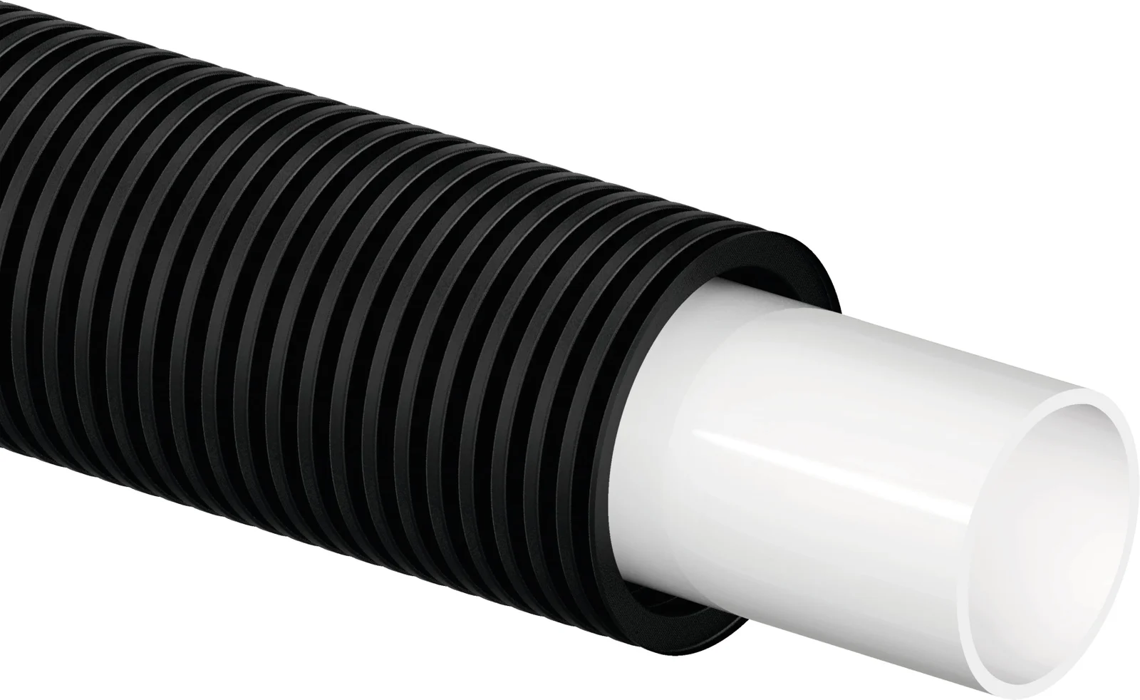 Uponor Meerlagenbuis met mantelbuis Uponor Aqua Pipe 16x2.2mm zwart flexibel 50m 1008993