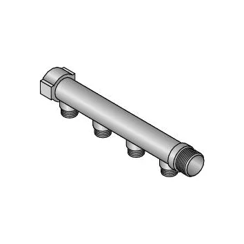 Uponor Verdeler voor CV messing Uponor MLC S 1" + 3 x 1/2" 1014111