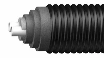 Uponor Voorgeïsoleerde buis Uponor Ecoflex 2 buizen Ø175mm Thermo Twin 1018134
