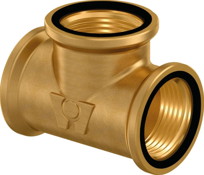 Uponor Draad-T messing 2" FFM Uponor Ecoflex Wipex 1018347