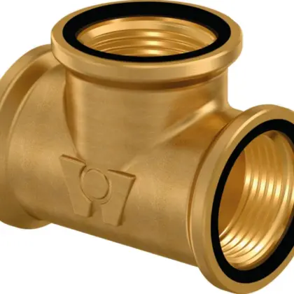 Uponor Draad-T messing 3" FFF Uponor Ecoflex Wipex 1018348