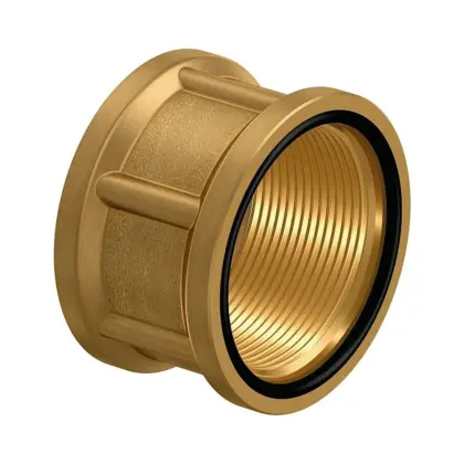 Uponor Draadmof messing 1" FF Uponor Ecoflex Wipex 1018355