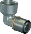 Uponor Persovergangsknie messing 50/4.5mm x 5/4" F 90° (drink)water Uponor MLC Press 1046912