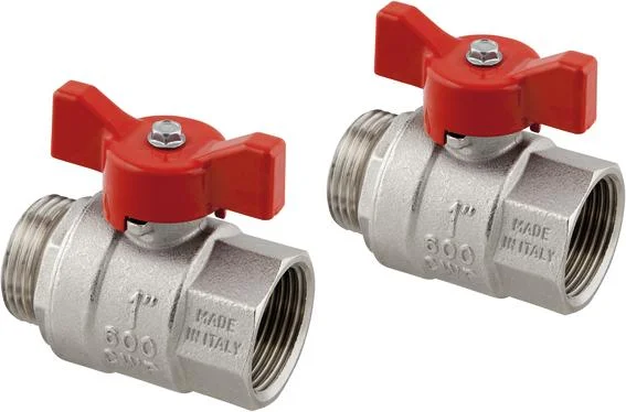Uponor Vlinderkraan met volle doorlaat DN 1" FM Uponor Vario 1059132