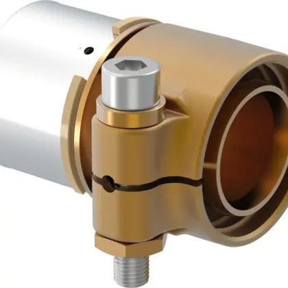 Uponor Persovergangsstuk messing 50/4.6mm x 50mm F verwarming Uponor Wipex PN6 1060060