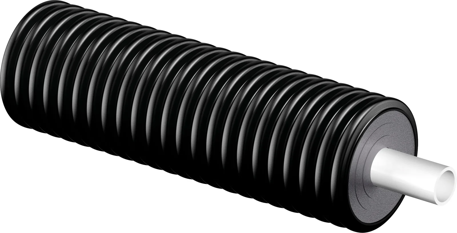 Uponor Voorgeïsoleerde buis Uponor Ecoflex 1 buis Varia Single 1062886