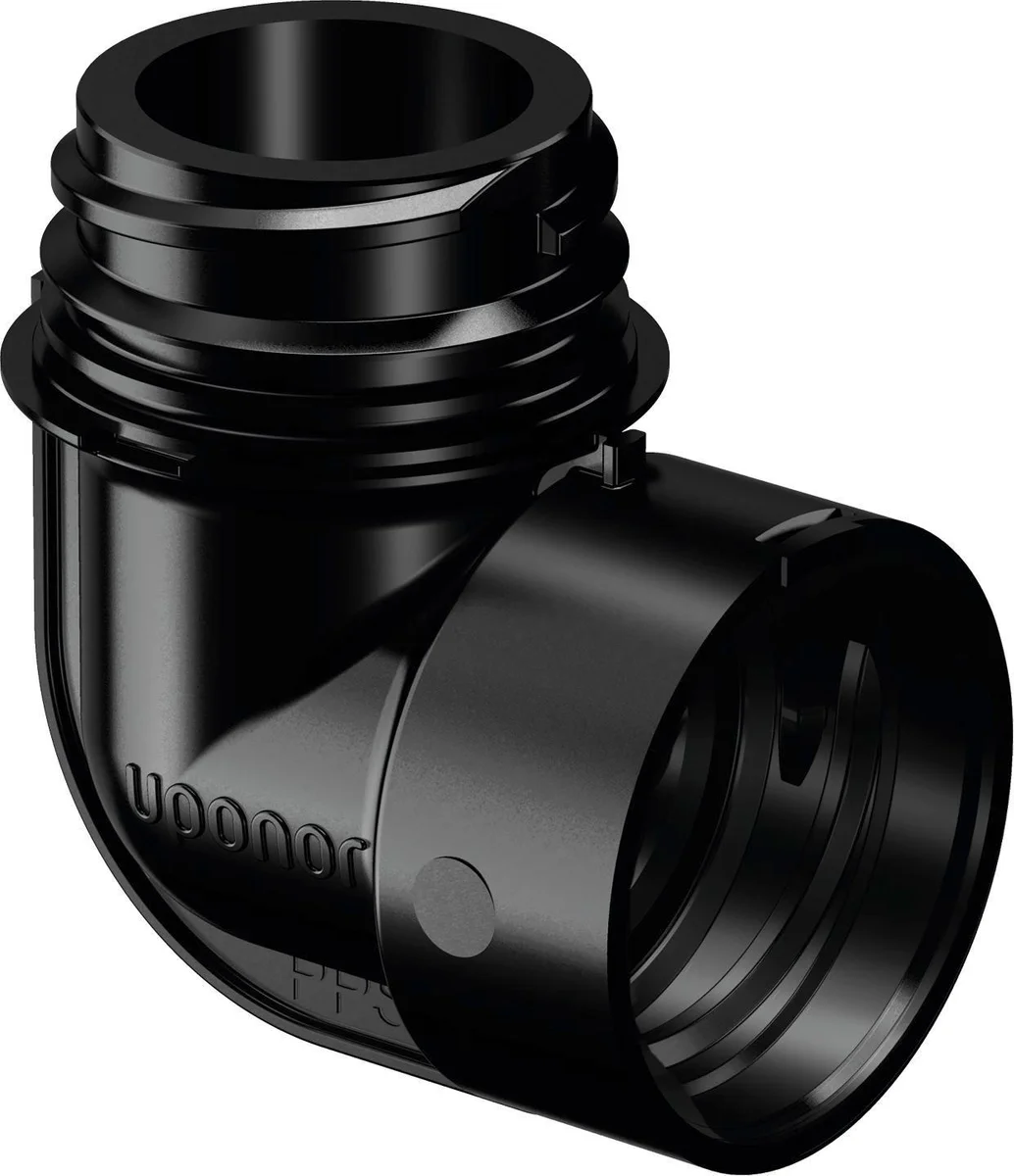 Uponor AquaPLUSMTovergangskniebinnendraad PPM 1MT-1FT 1063782