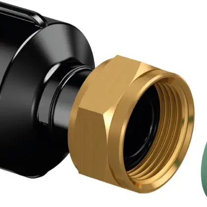 Uponor Draadovergangsstuk messing 1/2" x 3/4" M Uponor 1063811