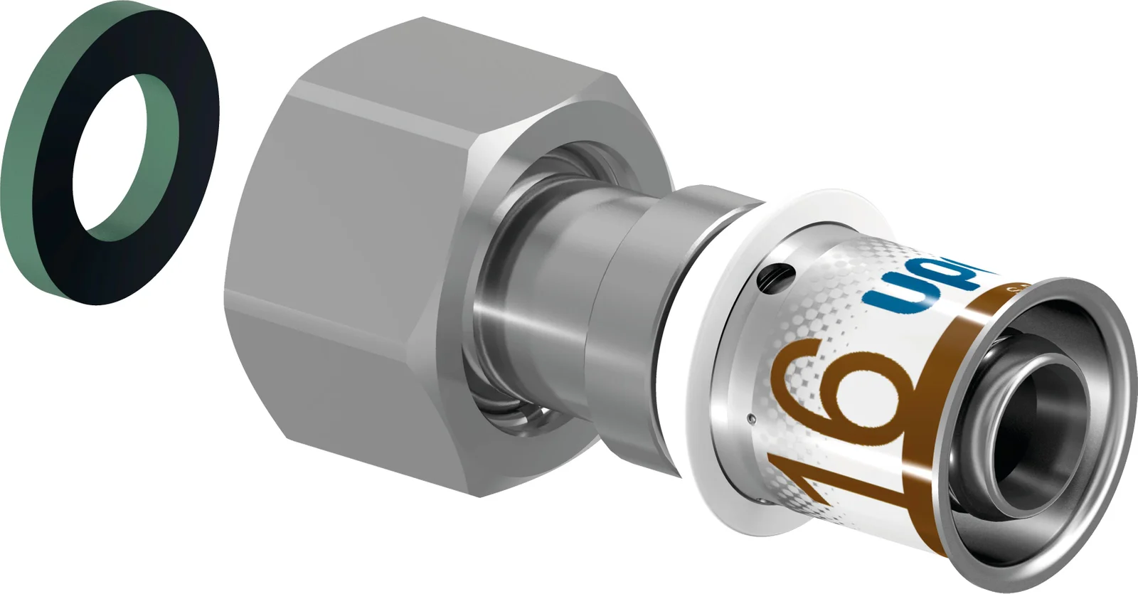 Uponor S-Press PLUS adapter swivel nut 32-G1 SN uponor (ex U1060093) 1070609