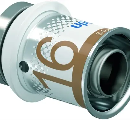 Uponor Persstop messing 16/2mm M (drink)water Uponor S-Press PLUS 1070621