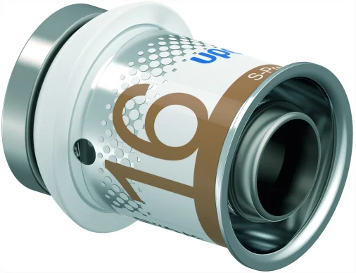 Uponor Persstop messing 16/2mm M (drink)water Uponor S-Press PLUS 1070621