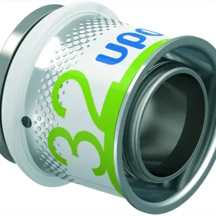 Uponor Persstop messing 32/3mm M (drink)water Uponor S-Press PLUS 1070624