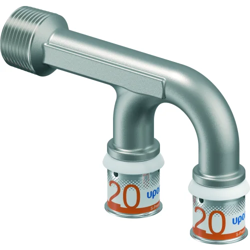 Uponor S-Press PLUS U-aansl. 20-20-R3/4inch MT Uponor 1070637