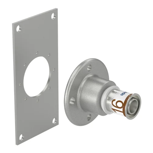 Uponor Persovergangsstuk messing 16/2mm x 10mm (drink)water Uponor 1070652