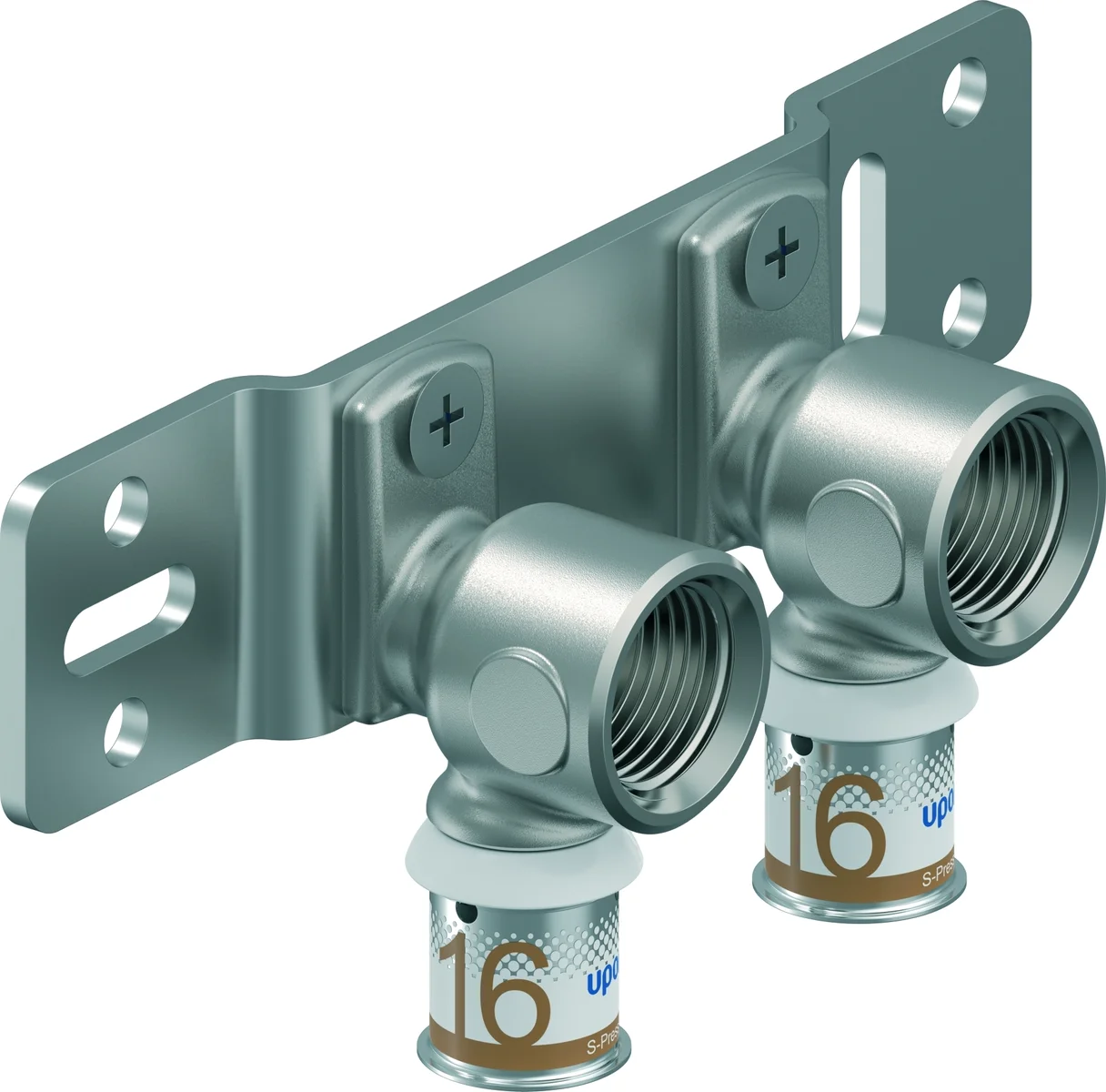Uponor Muurplaat op beugel Uponor S-Press PLUS 16 1070684