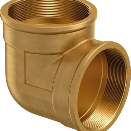 Uponor Draadknie messing 4" FF Uponor Ecoflex Wipex 1078366