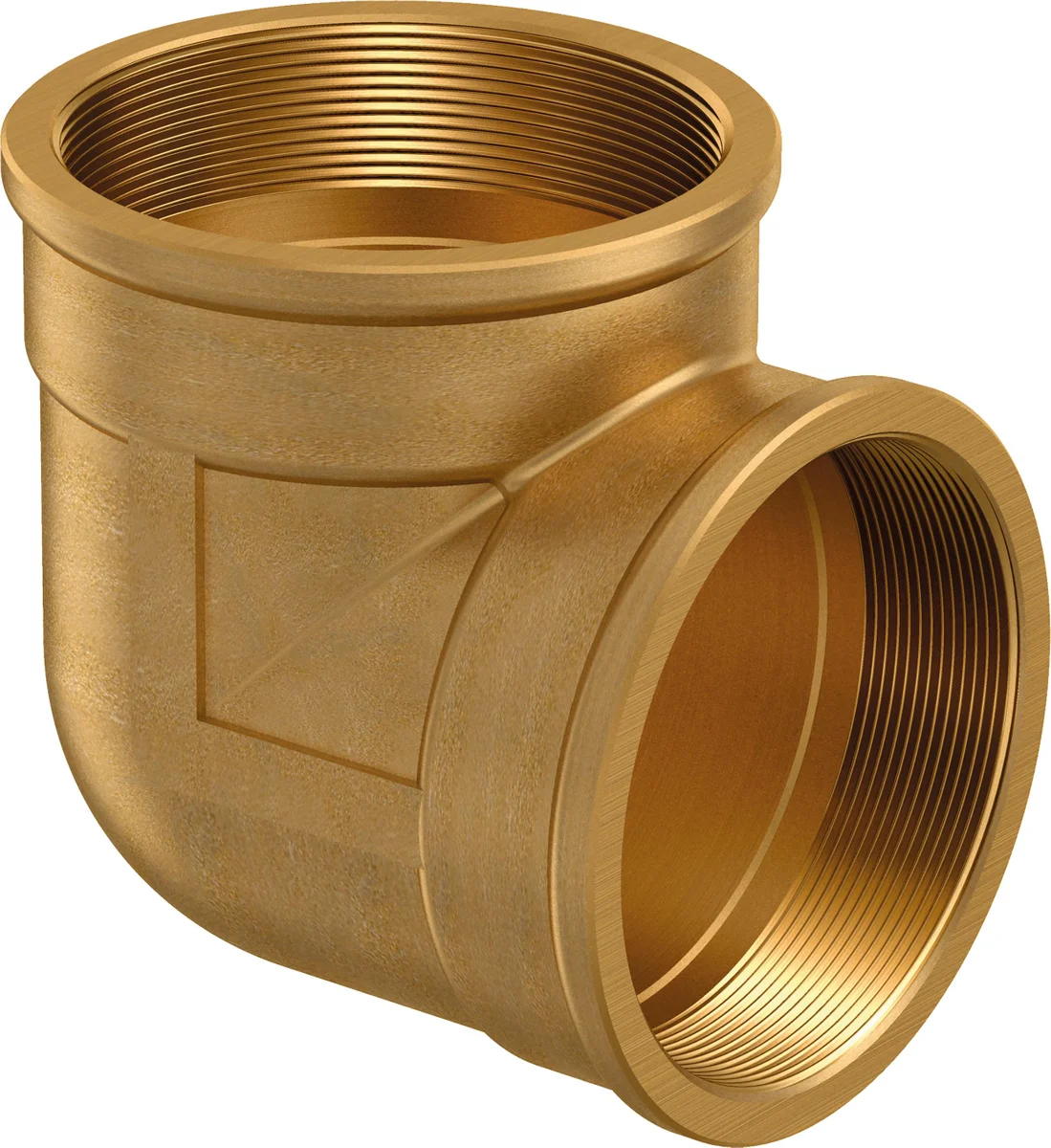 Uponor Draadknie messing 4" FF Uponor Ecoflex Wipex 1078366