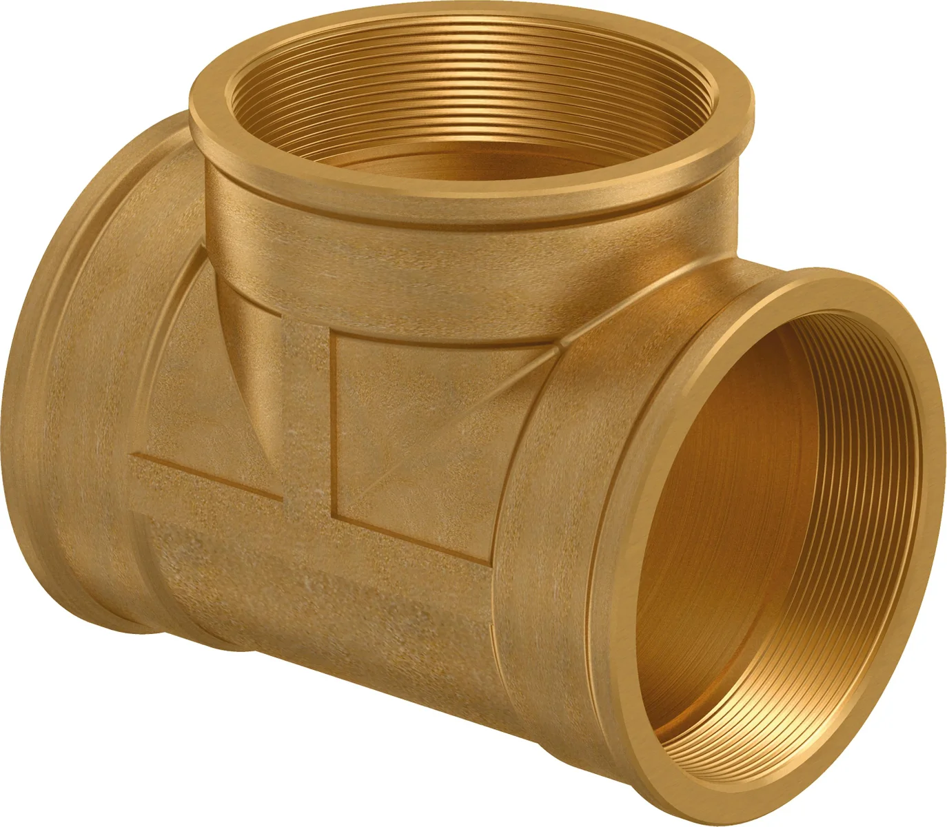 Uponor Draad-T messing 4" FFF Uponor Ecoflex Wipex 1078367