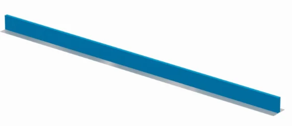 Uponor Minitec dilatatieprofiel 0,9m 40x10mm uponor 1085980