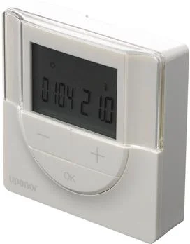 Uponor Smatrix base ruimtethermostaat prog.+RH T-148 bus RAL9016 uponor (ex U1071678) 1086977