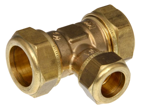 VSH Knel Water verloop T-knelkoppeling FFF 22 x 15 x 22 mm 0867141