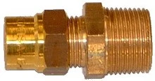 VSH 0879384 VSH Knel Gas rechte overgangsknelkoppeling MF 22 x 4/4 M