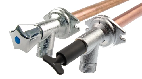 VSH Polaris vorstbestendige gevelkraan met krukbediening 15 mm x 3/4 (inbouwlengte 110 - 400 mm) - Belgaqua gekeurd 4244042