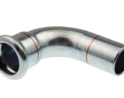 VSH 6201657 VSH Xpress staal verzinkt inschuif bocht 90° MF 22 x 22 mm