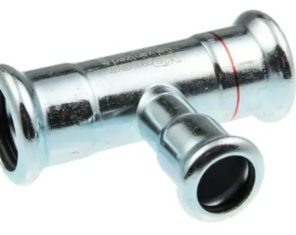 VSH 6202581 VSH Xpress staal verzinkt verloop T-stuk FFF 18 x 15 x 18 mm