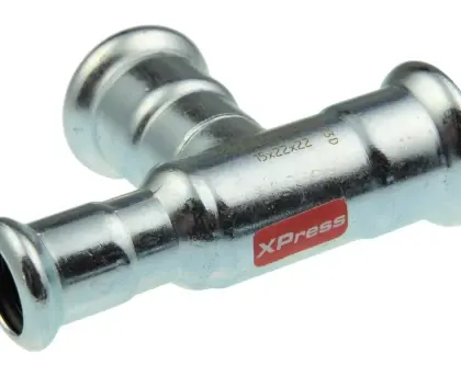 VSH 6206741 VSH Xpress staal verzinkt verloop T-stuk FFF 22 x 22 x 15 mm