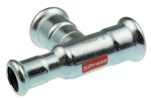 VSH 6206741 VSH Xpress staal verzinkt verloop T-stuk FFF 22 x 22 x 15 mm